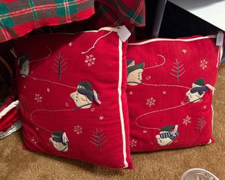 Snowman Decorative Pillows