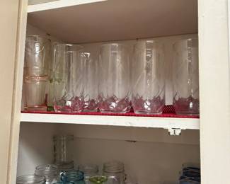 drinking glasses