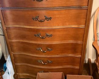 vintage 6 drawer dresser