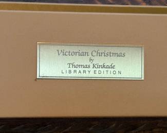 Thomas KInkade Victorian Christmas print