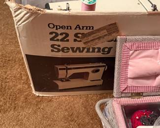 open arm sewing machine