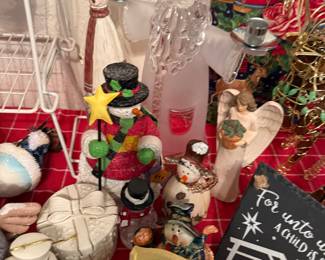 Snowman Figurines 