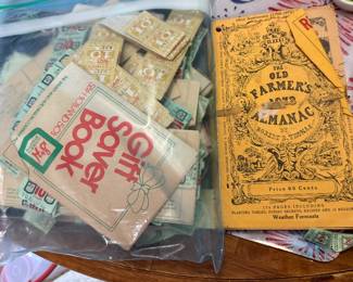 S&H Green Stamps & Farmers Almanac 