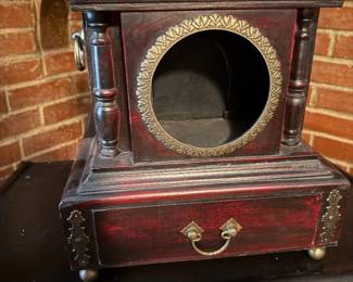 clock housing - wood