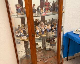 vintage curio cabinet
