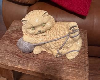 Vintage Ceramic Persian Cat