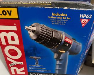 Ryobi cordless drill