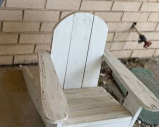 kids wood Adirondack chair