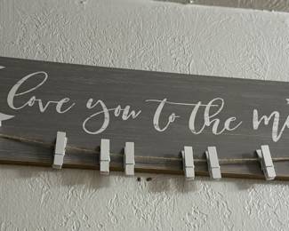 wood sign