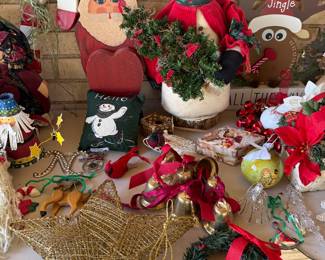 Folk Art Santa