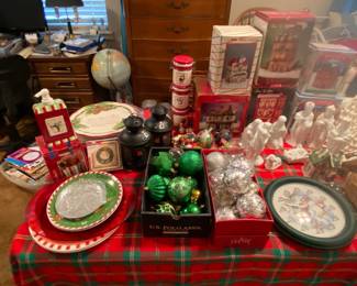 misc christmas decor and ornaments