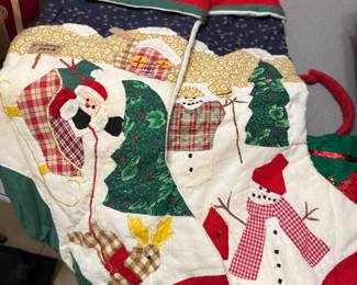 Patchwork Christmas Stockings