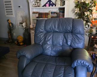 Extra Large custom leather Recliner