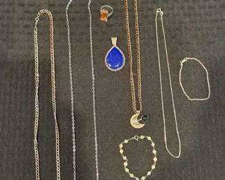 HE269VSterling Ring, Chains  More