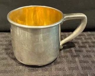 HE234VGorham Silver 224 Baby Cup