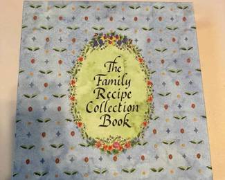 HE209Vintage The Family Recipe Collection Book