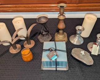 HE168Candles And Candlesticks 