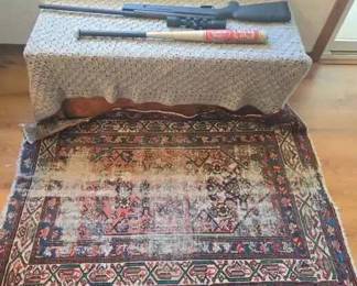 HE143Game Hornet Air Rifle And Louisville Slugger Bat