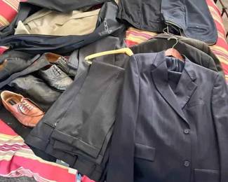 HE223Vintage Mens Suit Mystery Lot