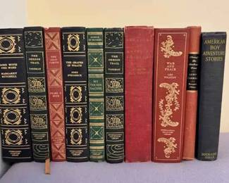 HE162Vintage Hardcover Classics Books