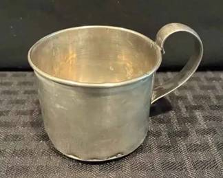 HE235VVintage Webster Sterling Silver Cup