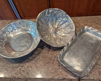 HE141Pewter Serving Collection 