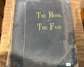 1893 Chicago World's Fair Book