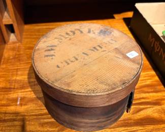 Wooden Cheese Box