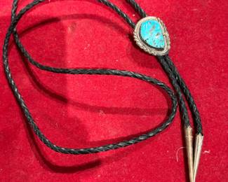 Sterling Silver Bolo Tie