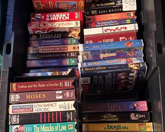More vhs tapes
