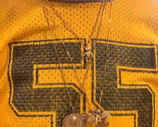 Gold charm necklaces 
