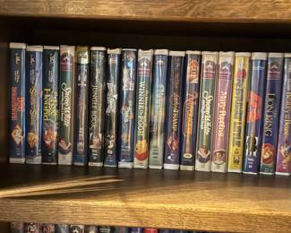 Original Disney VHS tapes