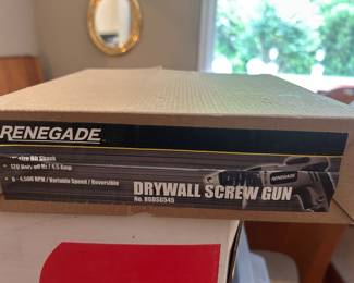 New drywall screw gun