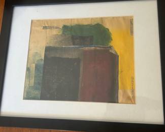 Signed Curt Clonts - famous local artist