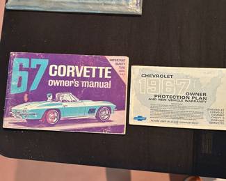 Corvette booklet