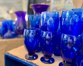You want colored glassware? We are pretty confident we have all the colors!!