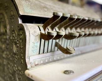 Antique cash register