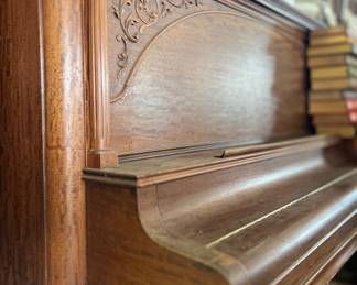 Beautiful antique piano