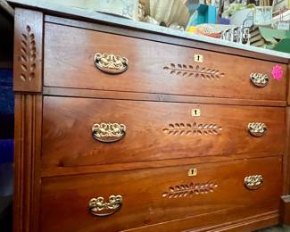Fantastic dresser with marble top