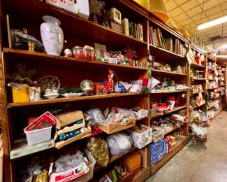 One of many Christmas sections
