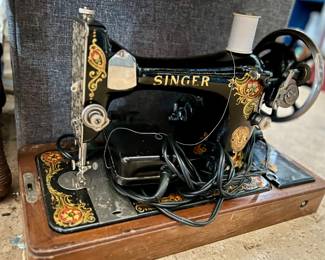 A piece of art, Singer sewing machine 