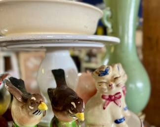 MCM salt and peppers and lamps