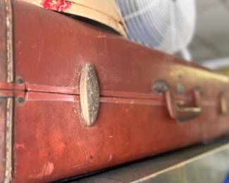 Vintage suitcases, ready to be repurposed 