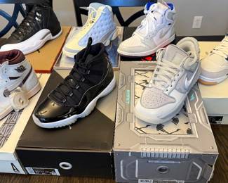 New Nike sneakers - A Ma Maniere 1, Jordan 12 Playoff, Jordan 11 Jubilee, Jordan 13 Solefly, Jordan 1 Racer Blue, Jordan 4 SB Navy, RTFKT X Nike Dunk Low Ghost (no discount)