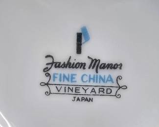 Fashion Manor Fine Chine - Vineyard - made in Japan