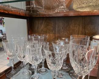 Crystal stemware