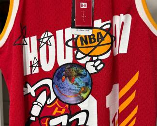 New Travis Scott X Mitchell & Ness Rockets Jersey (no discount)
