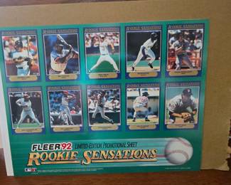 92 Fleer Rookie Sensations