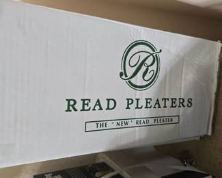 Read fabric pleater