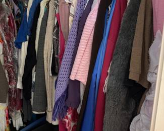 walk in closet full